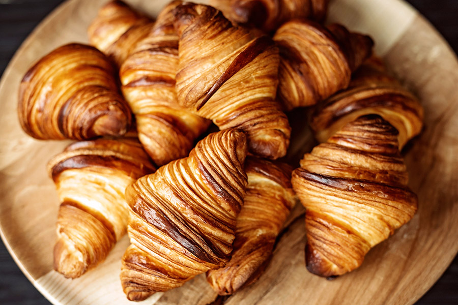 Croissants der Bäckerei bei REWE Mayhoub