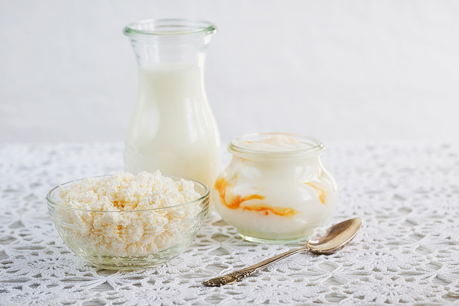 Milch, Joghurt, Käse und andere Molkereiprodukte